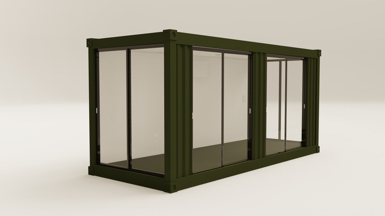 Work Space - 15 - Bottle Green - 4 Doors