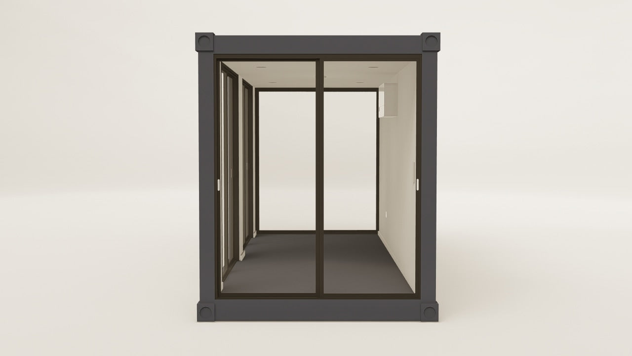 Work Space - 15 - Anthracite - 4 Doors