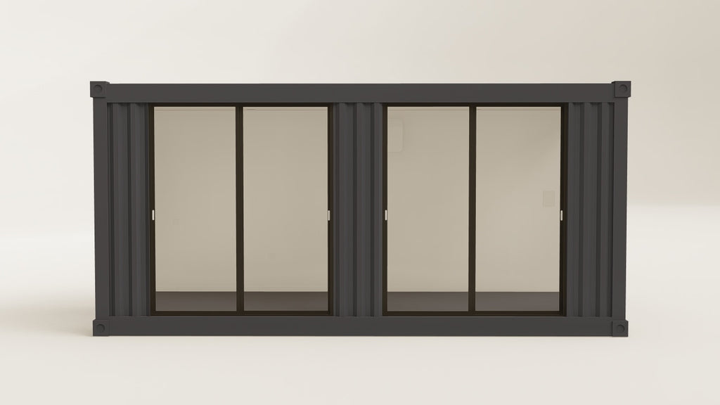 Work Space - 15 - Anthracite - 4 Doors