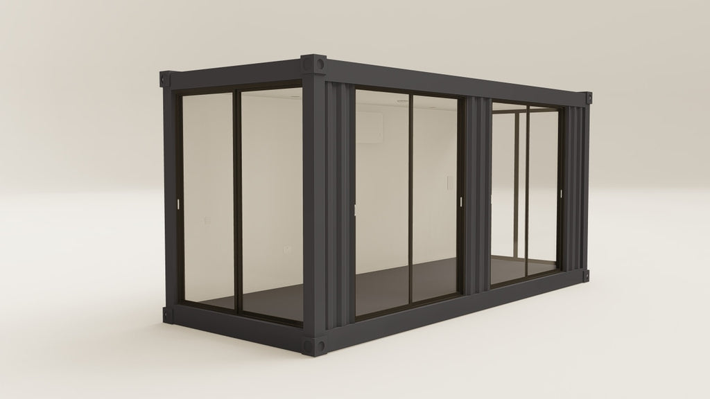 Work Space - 15 - Anthracite - 4 Doors