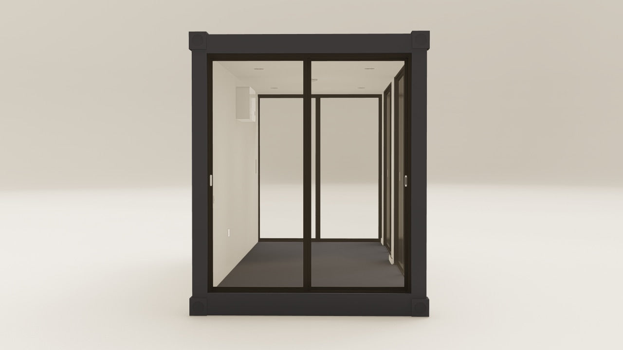 Work Space - 15 - Anthracite - 4 Doors