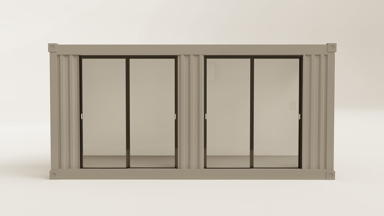 Studio - 15 - Grey Aluminium - 2 End Doors 2 Side Doors view 4