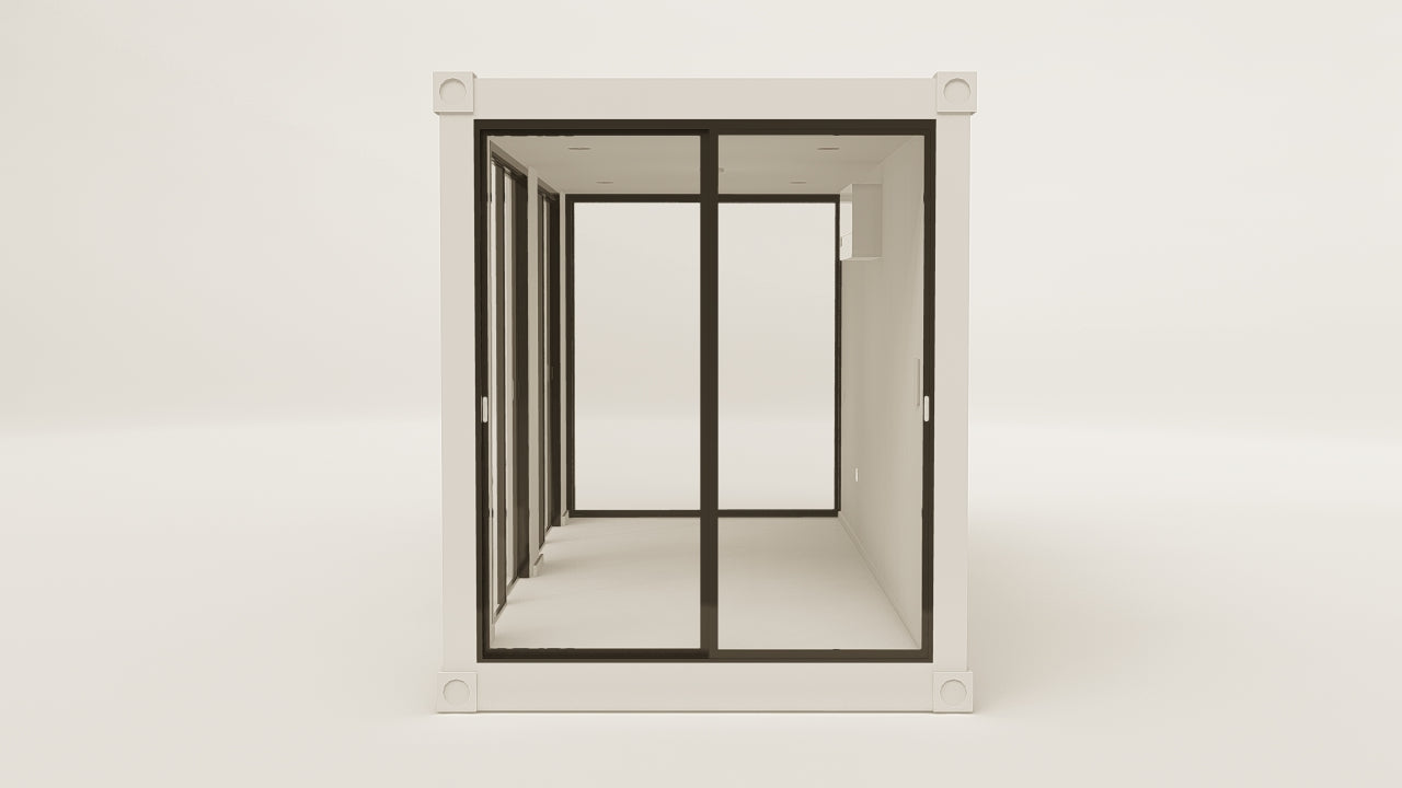 Work Space - 15 - Pure White - 4 Doors