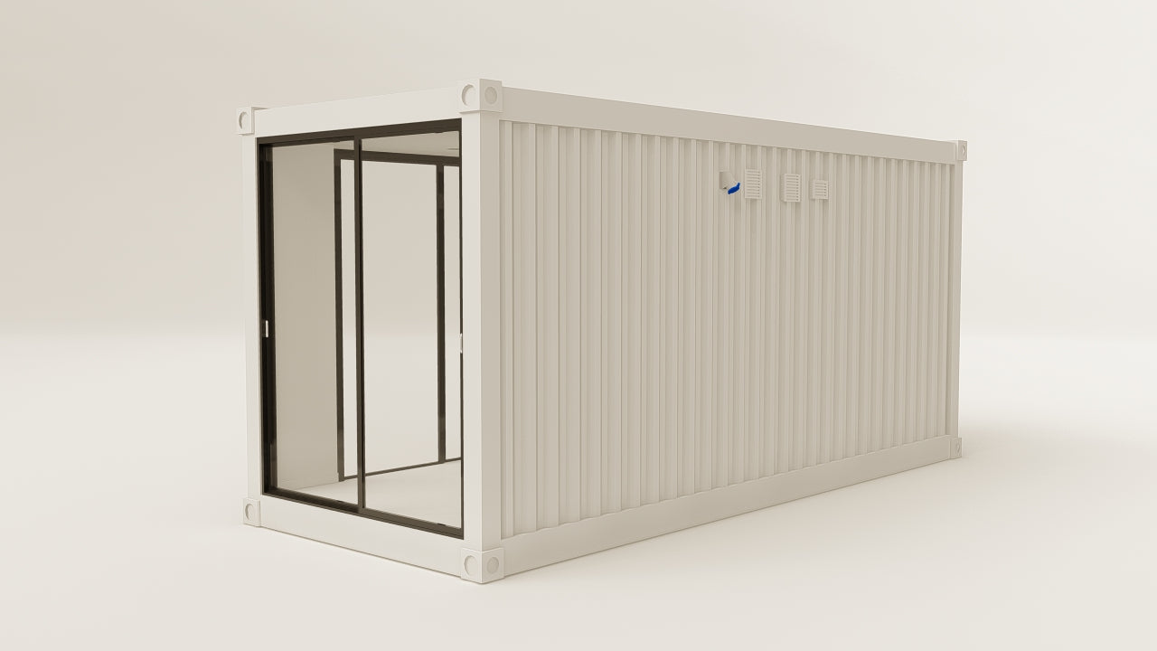 Work Space - 15 - Pure White - 4 Doors