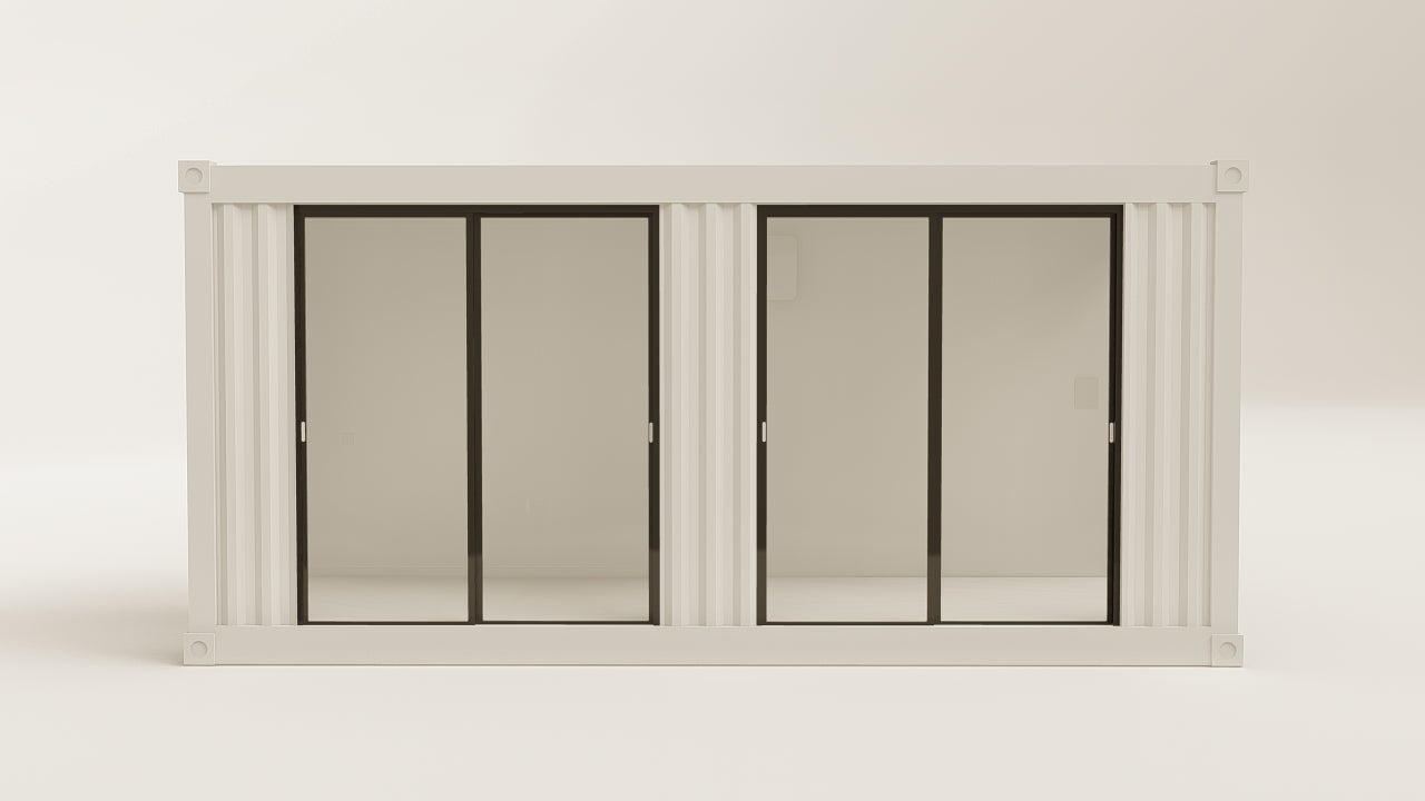 Work Space - 15 - Pure White - 4 Doors
