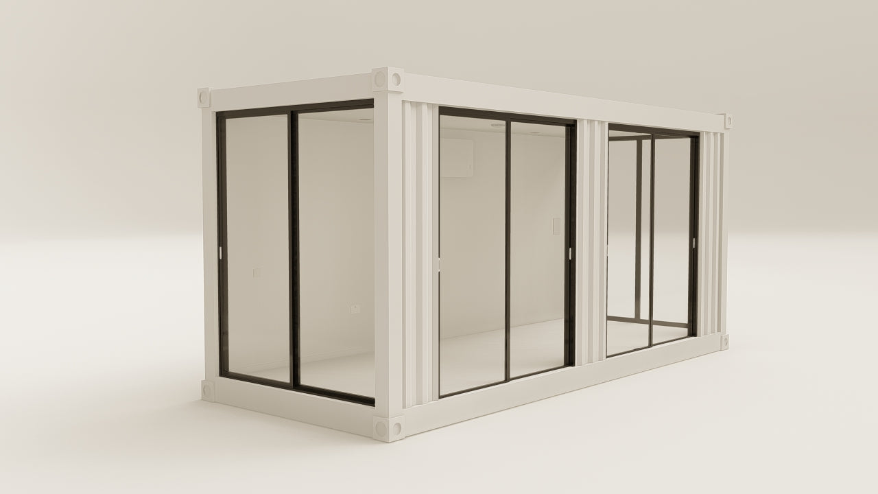 Work Space - 15 - Pure White - 4 Doors