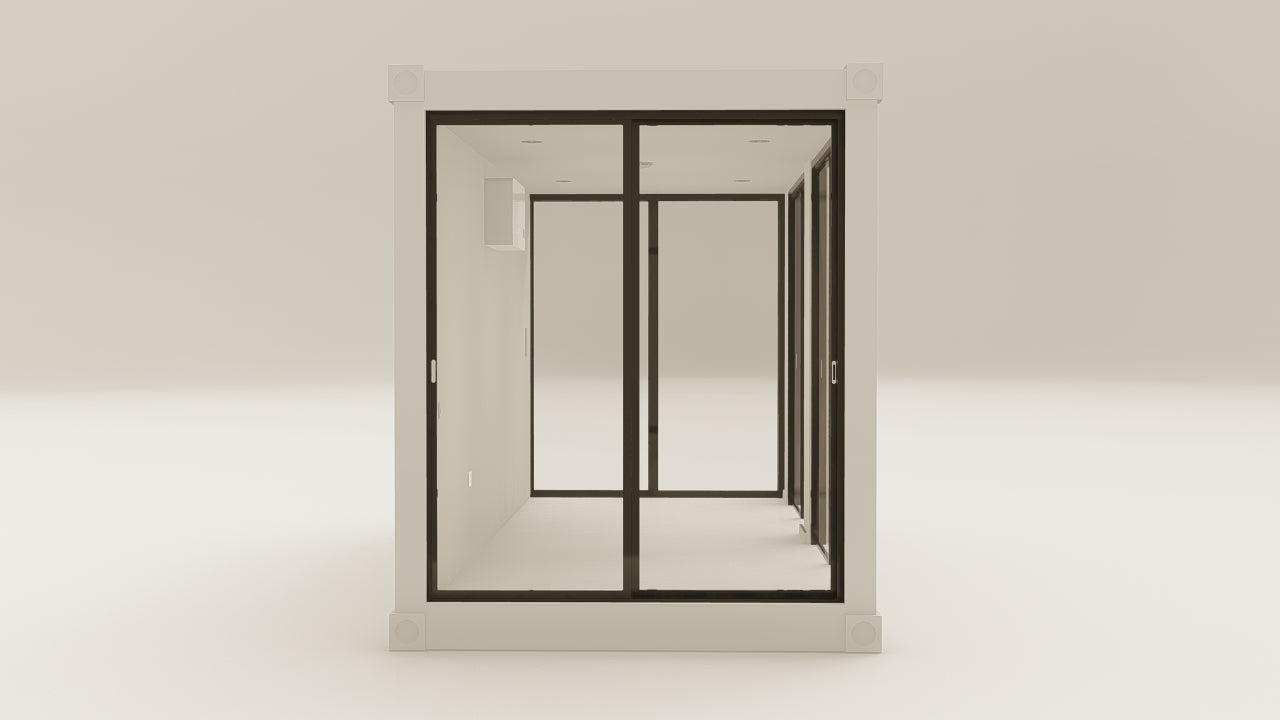 Work Space - 15 - Pure White - 4 Doors