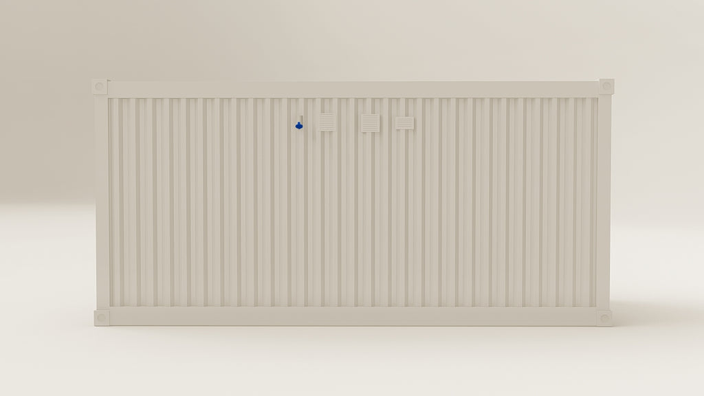 Work Space - 15 - Pure White - 4 Doors