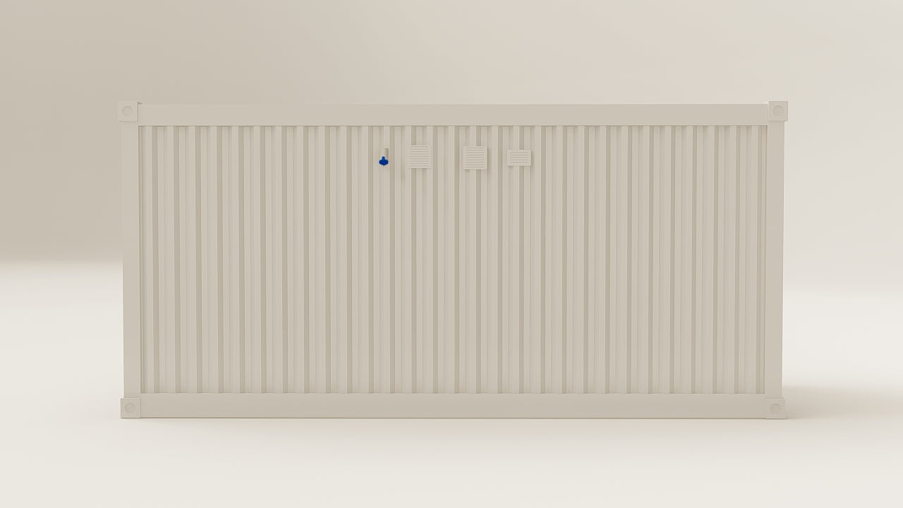 Work Space - 15 - Pure White - 4 Doors