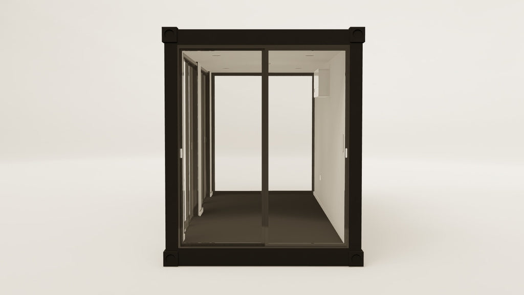 Work Space - 15 - Graphite Black - 4 Doors