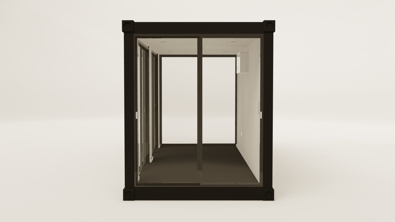 Work Space - 15 - Graphite Black - 4 Doors