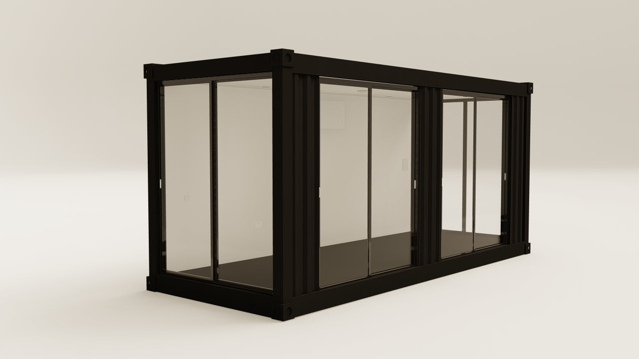 Studio - 15 - Graphite Black - 2 End Doors 2 Side Doors view 1