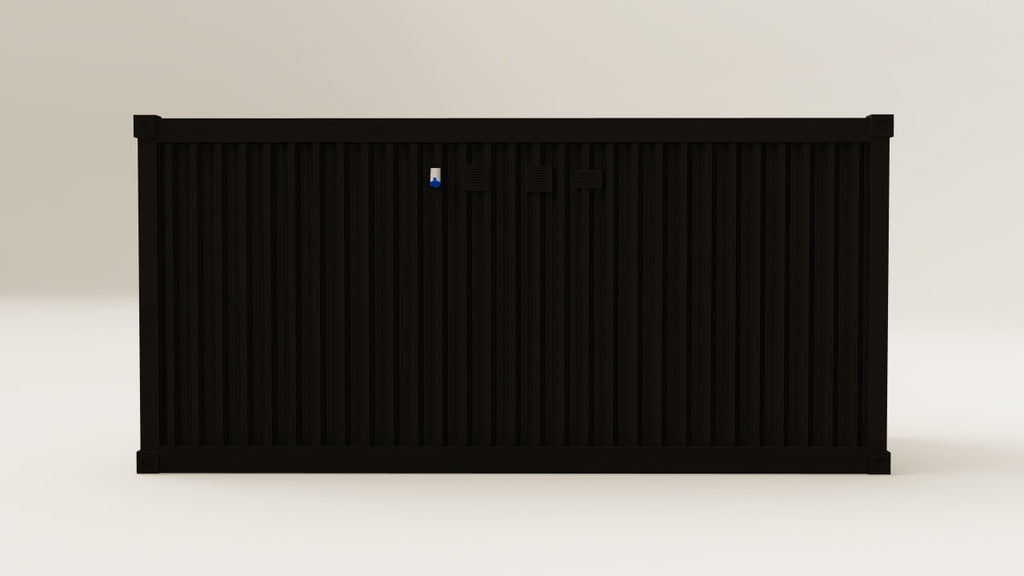 Work Space - 15 - Graphite Black - 4 Doors