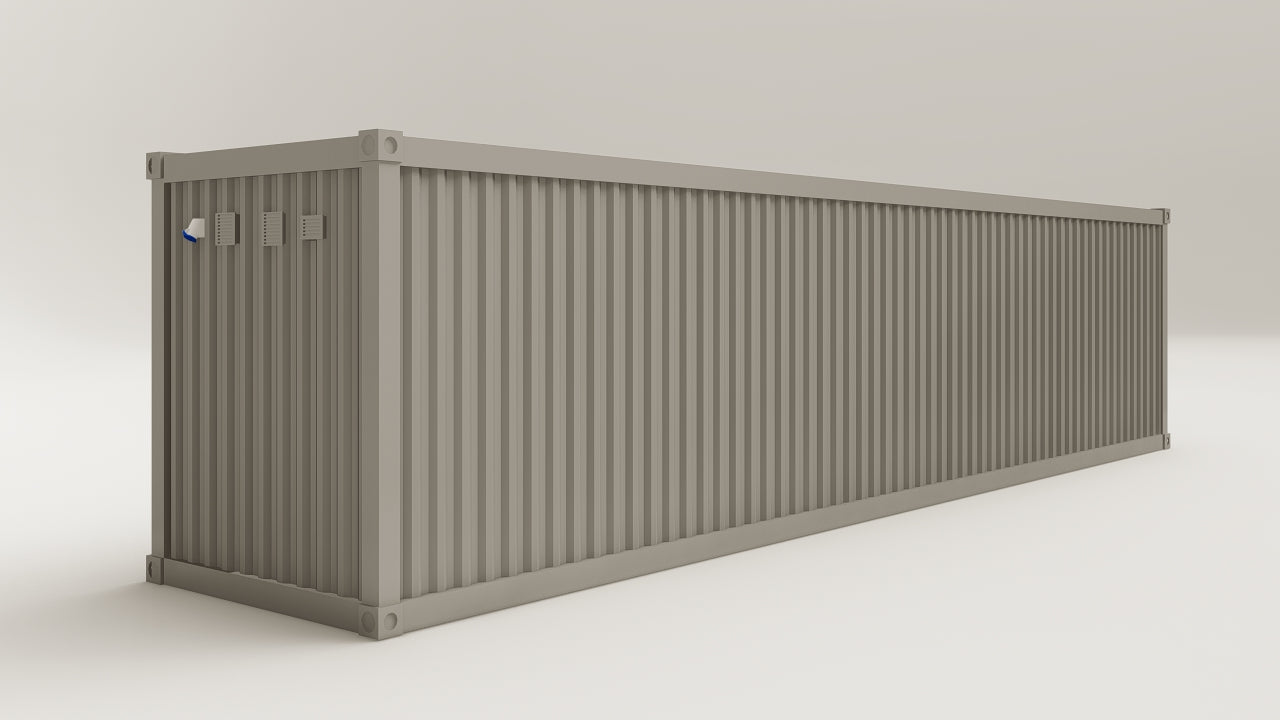 Studio - 30 - Grey Aluminium - 1 End Door view 1