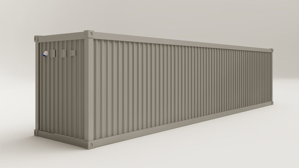 Work Space - 30 - Grey Aluminium - 1 Door