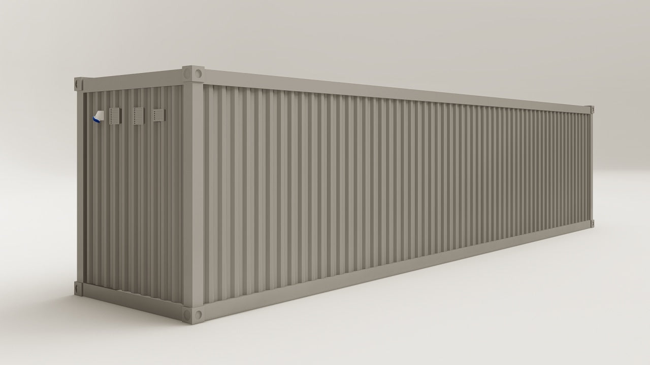 Work Space - 30 - Grey Aluminium - 1 Door