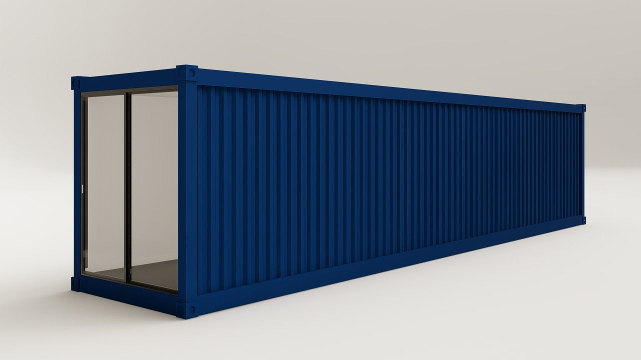 Work Space - 30 - Gentian Blue - 2 Doors