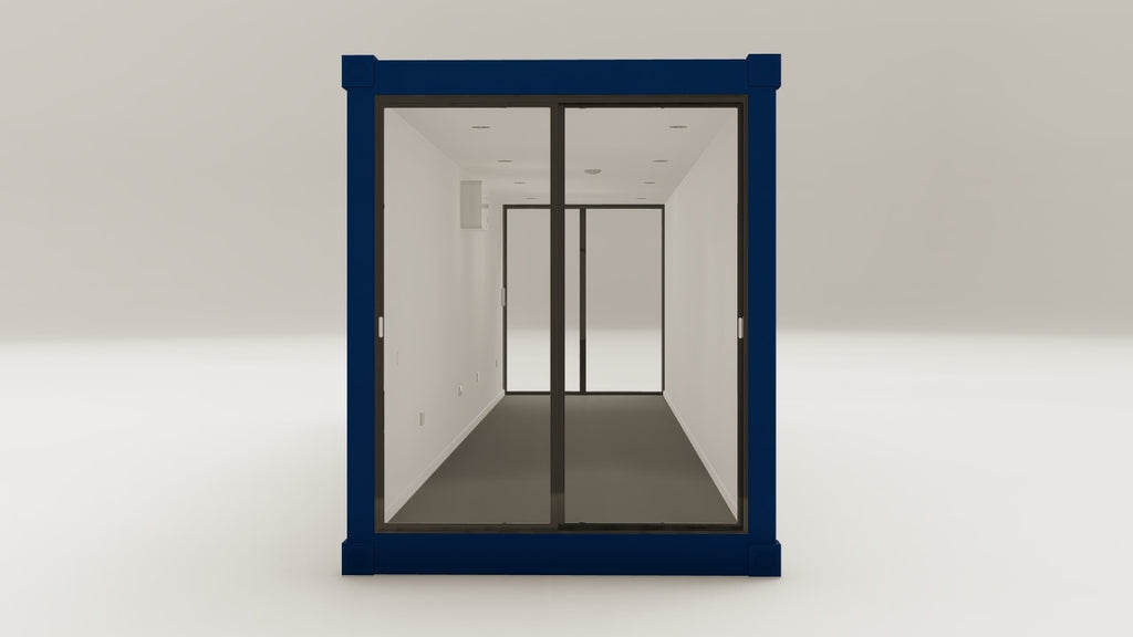 Work Space - 30 - Gentian Blue - 2 Doors