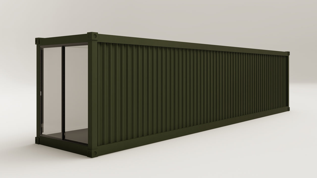 Studio - 30 - Bottle Green - 2 End Doors view 1