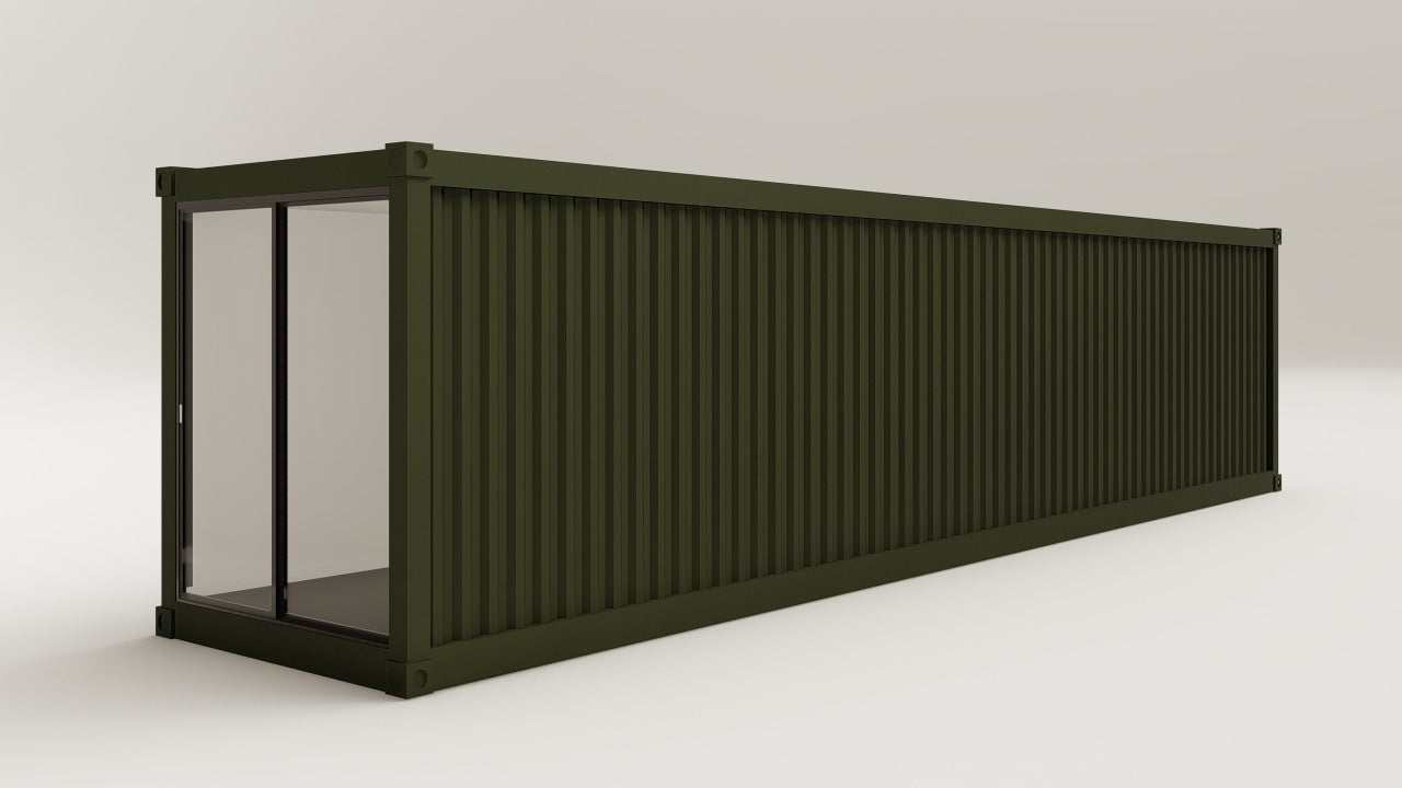 Work Space - 30 - Bottle Green - 2 Doors