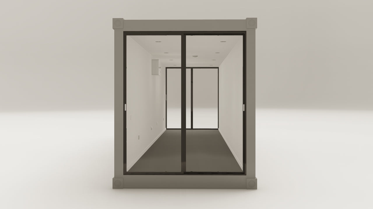 Studio - 30 - Grey Aluminium - 2 End Doors view 5