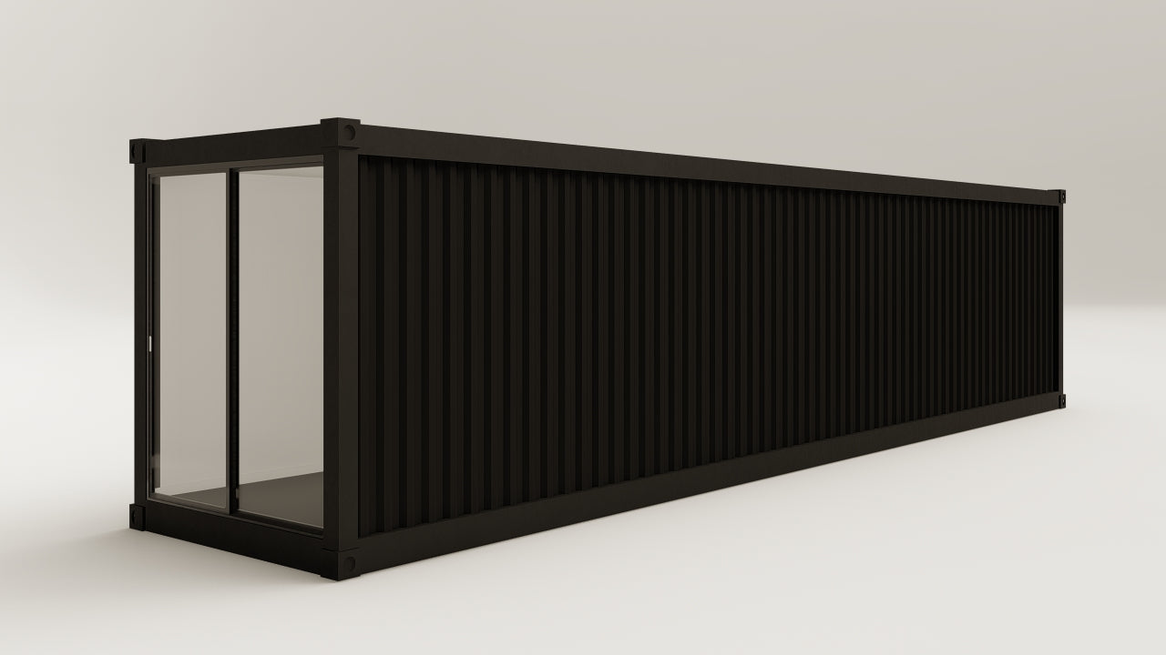 Studio - 30 - Graphite Black - 2 End Doors view 1