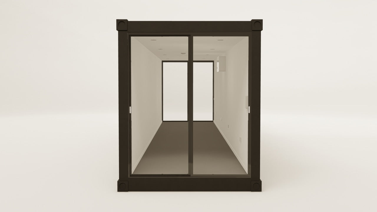 Work Space - 30 - Graphite Black - 2 Doors