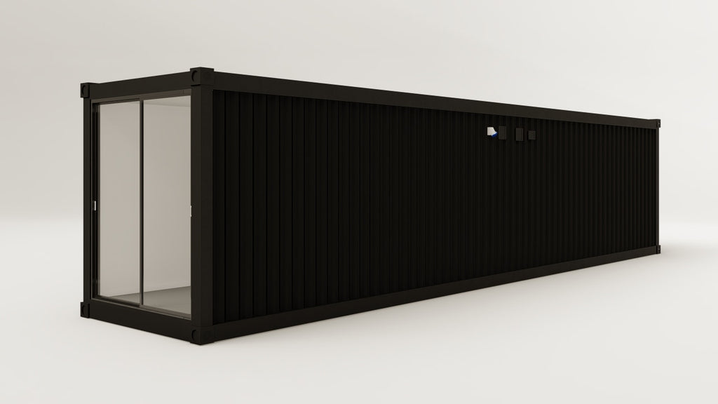 Work Space - 30 - Graphite Black - 2 Doors