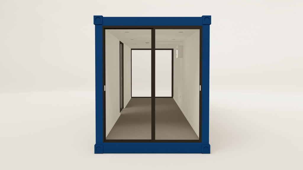 Studio - 30 - Gentian Blue - 2 End Doors 1 Side Door view 2