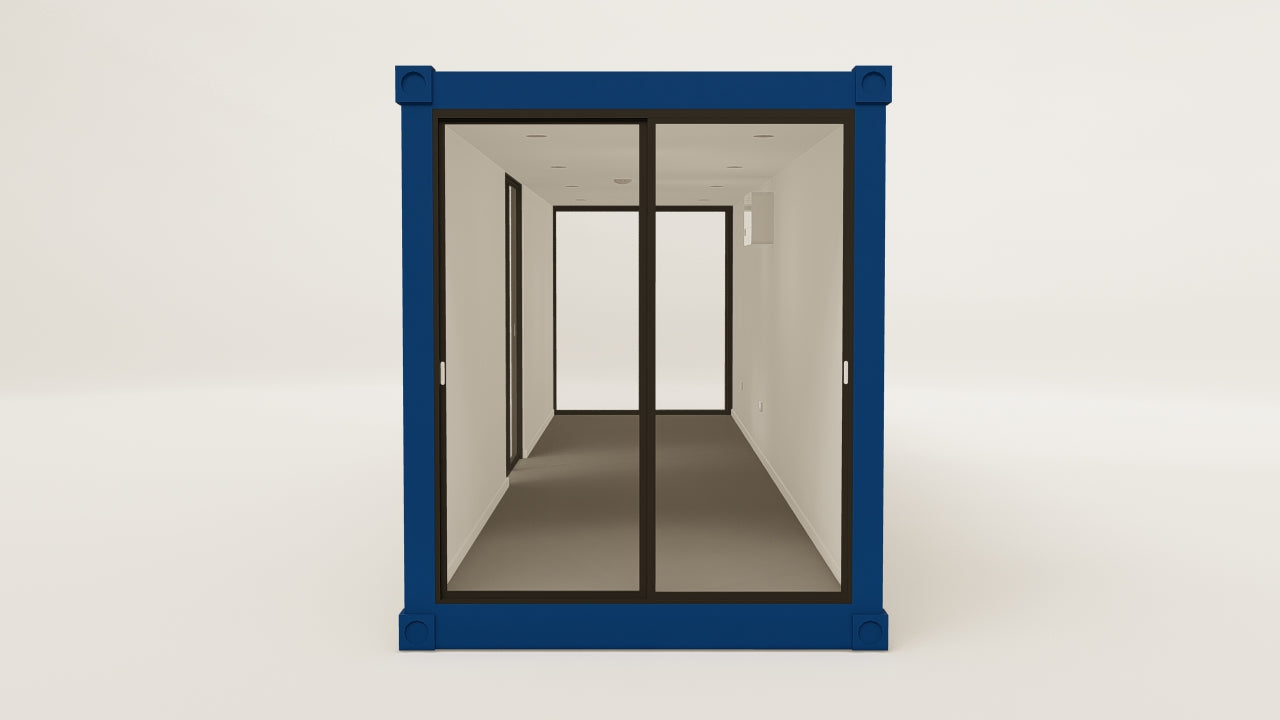 Studio - 30 - Gentian Blue - 2 End Doors 1 Side Door view 2