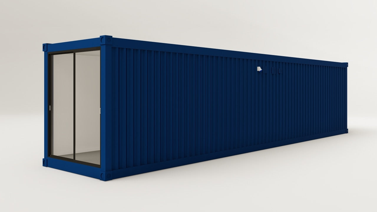 Work Space - 30 - Gentian Blue - 3 Doors