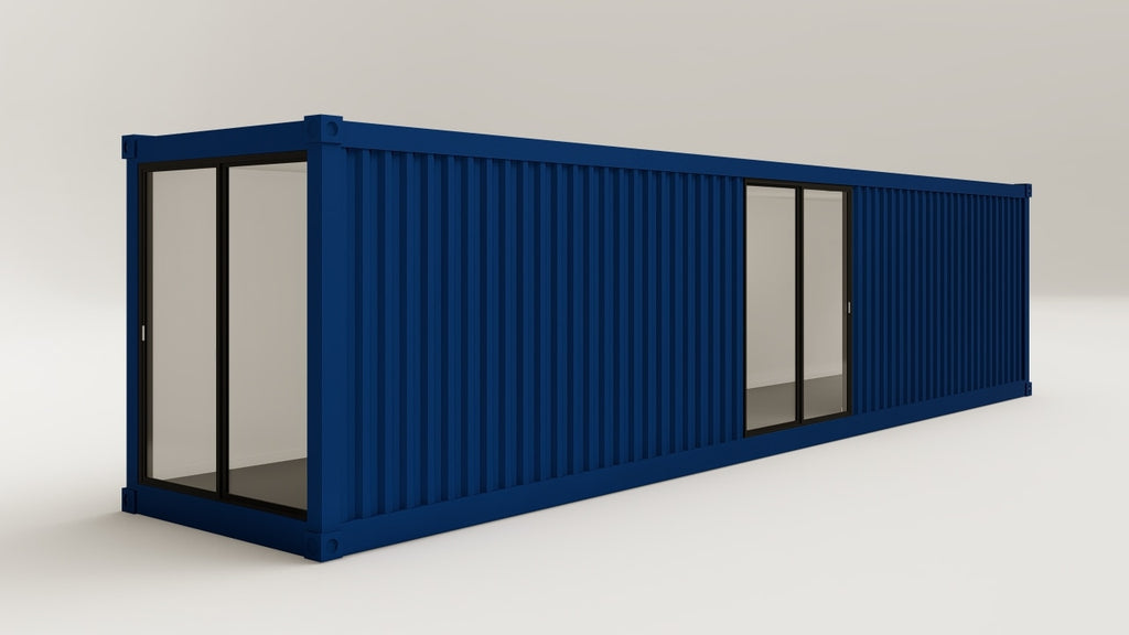 Work Space - 30 - Gentian Blue - 3 Doors