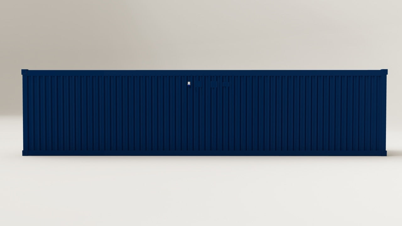 Work Space - 30 - Gentian Blue - 3 Doors