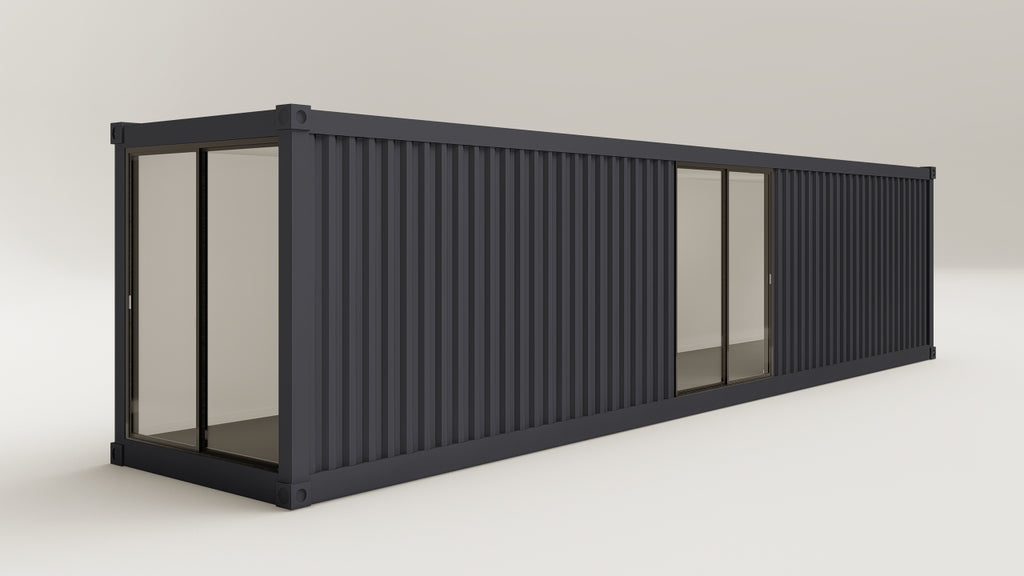 Studio - 30 - Anthracite - 2 End Doors 1 Side Door view 1