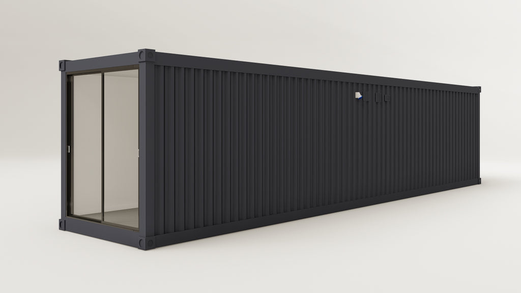 Studio - 30 - Anthracite - 2 End Doors 1 Side Door view 2