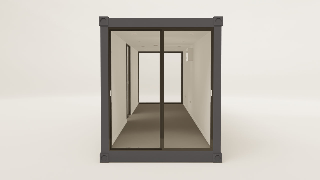 Studio - 30 - Anthracite - 2 End Doors 1 Side Door view 2