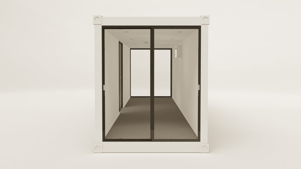 Studio - 30 - Pure White - 2 End Doors 1 Side Door view 2