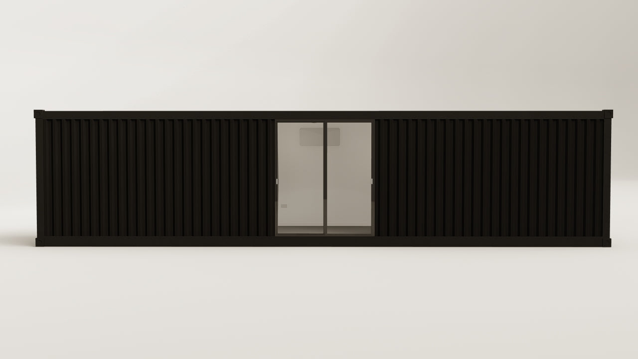 Studio - 30 - Graphite Black - 2 End Doors 1 Side Door view 4