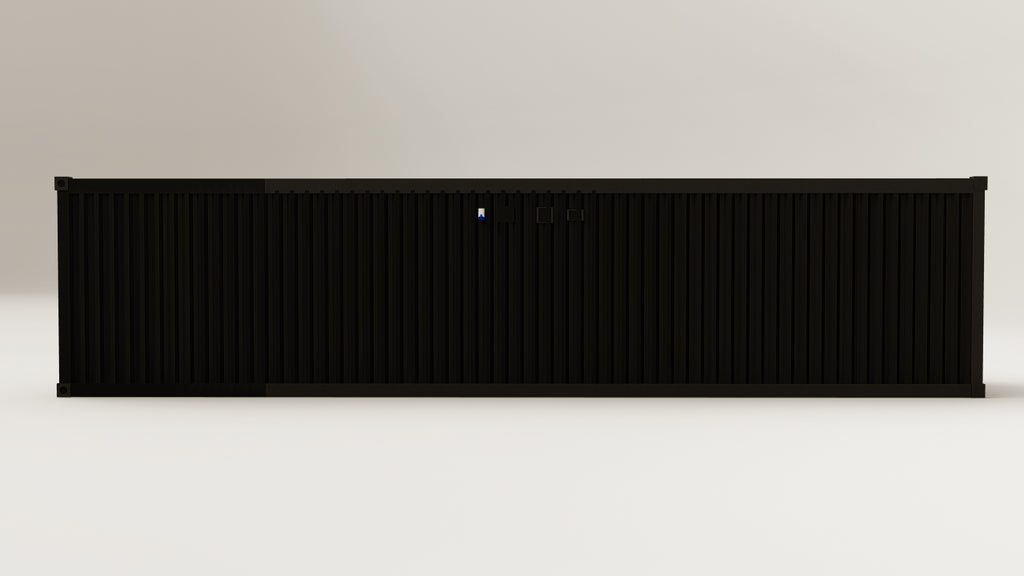 Studio - 30 - Graphite Black - 2 End Doors 1 Side Door view 6