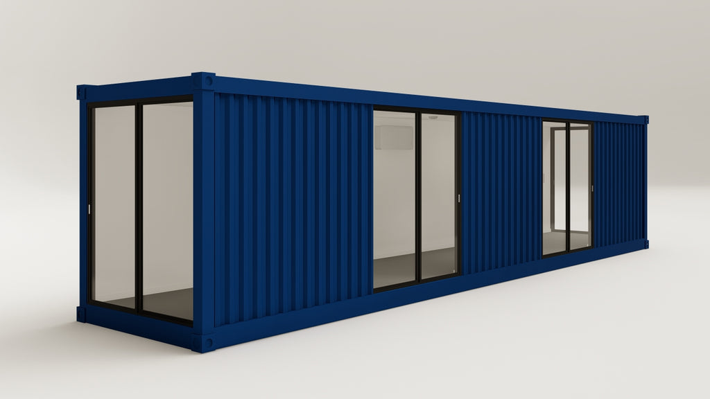 Studio - 30 - Gentian Blue - 2 End Doors 2 Side Doors view 1