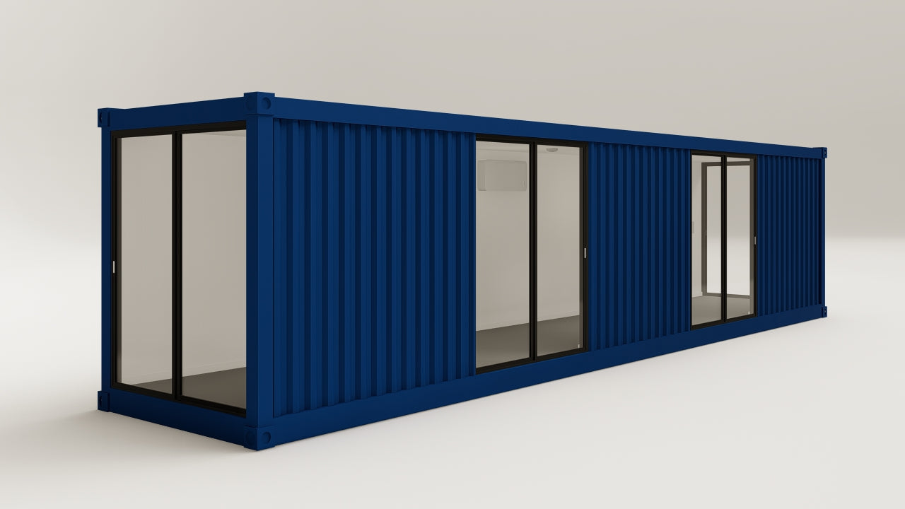 Studio - 30 - Gentian Blue - 2 End Doors 2 Side Doors view 1