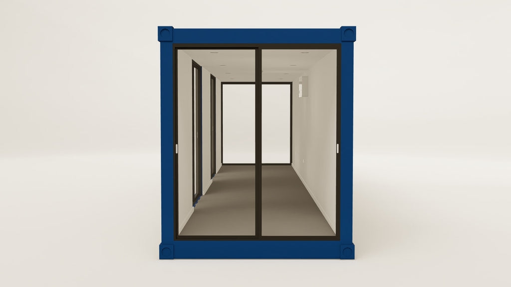 Work Space - 30 - Gentian Blue - 4 Doors