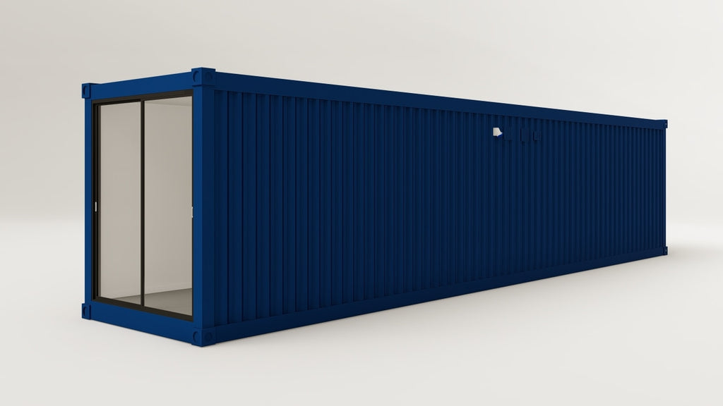 Work Space - 30 - Gentian Blue - 4 Doors