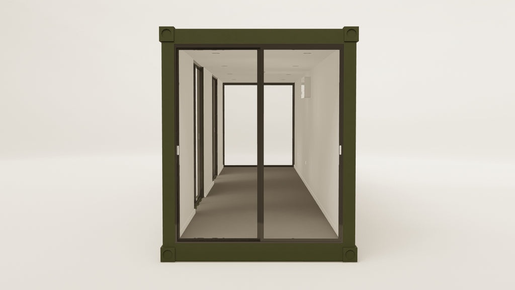 Studio - 30 - Bottle Green - 2 End Doors 2 Side Doors view 2