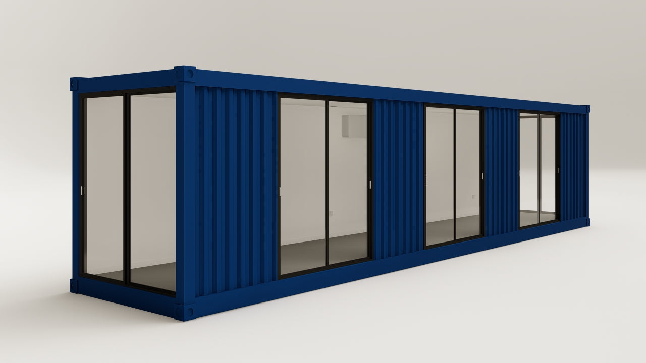 Studio - 30 - Gentian Blue - 2 End Doors 3 Side Doors view 1