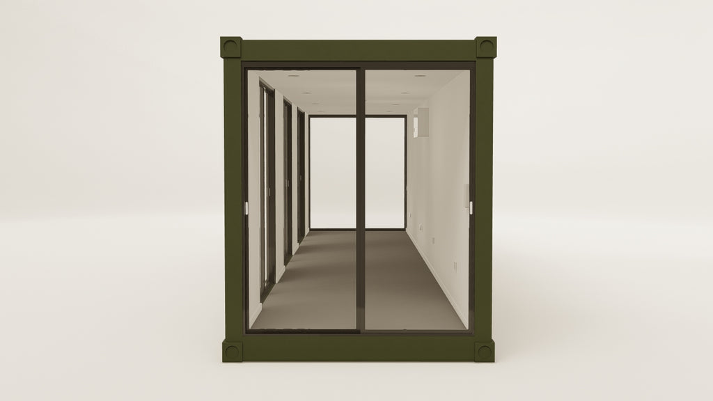 Studio - 30 - Bottle Green - 2 End Doors 3 Side Doors view 2