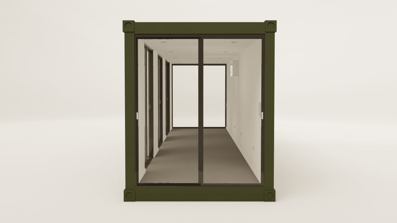 Studio - 30 - Bottle Green - 2 End Doors 3 Side Doors view 2