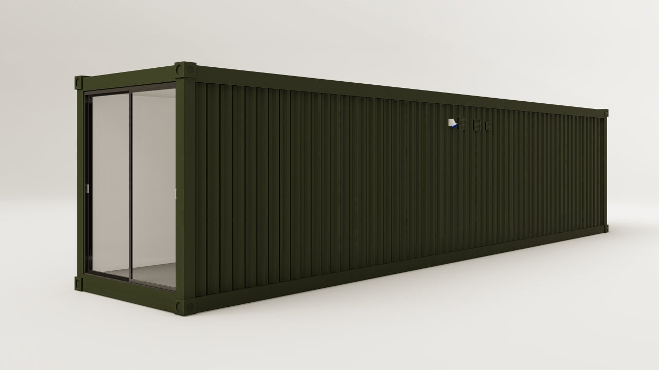 Studio - 30 - Bottle Green - 2 End Doors 3 Side Doors view 3