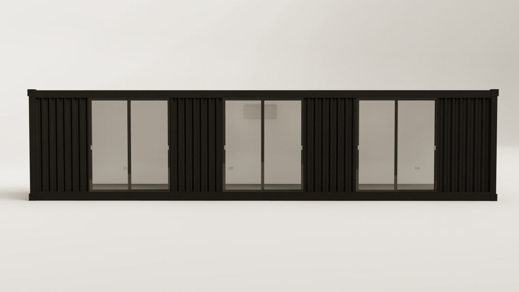 Work Space - 30 - Graphite Black - 5 Doors