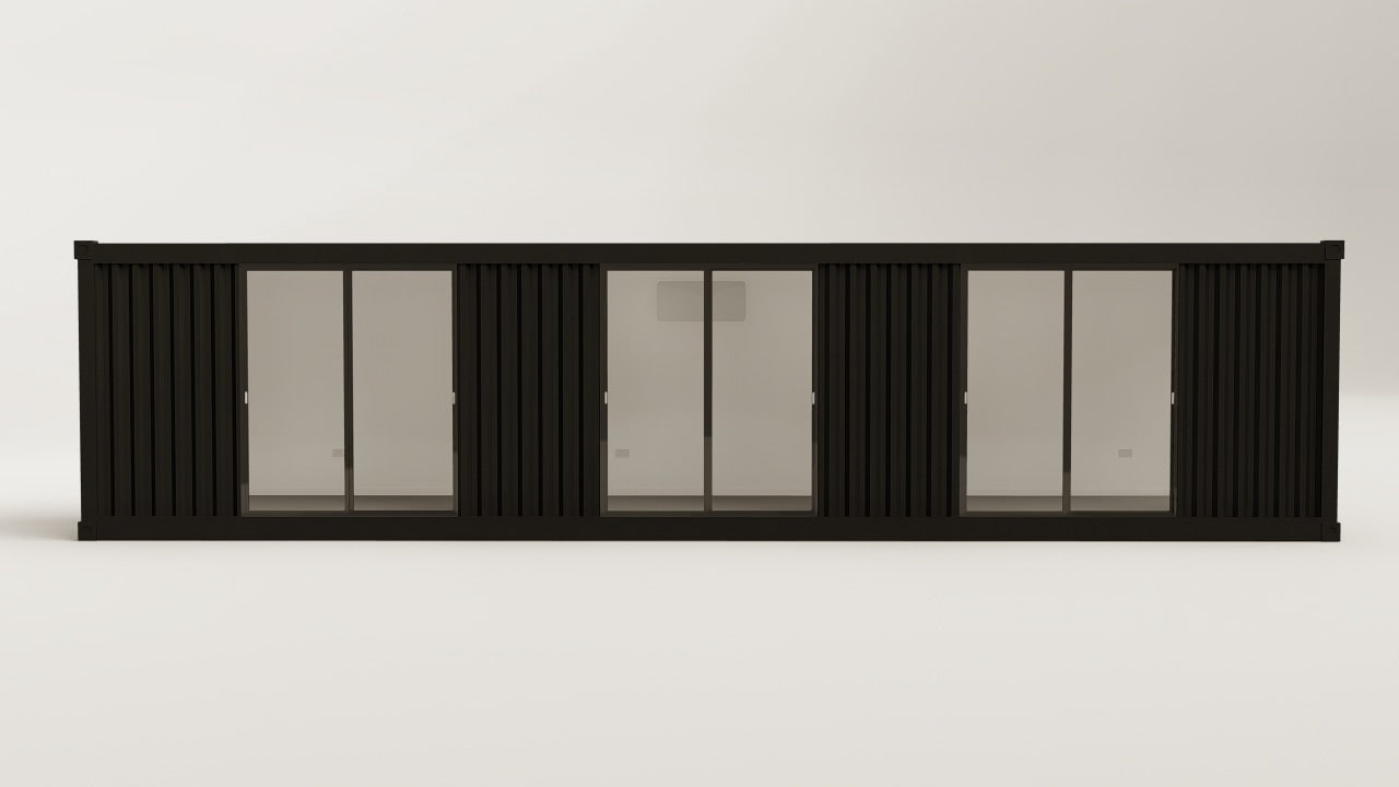 Work Space - 30 - Graphite Black - 5 Doors